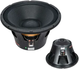 Professional Audio Speakers PNG Image