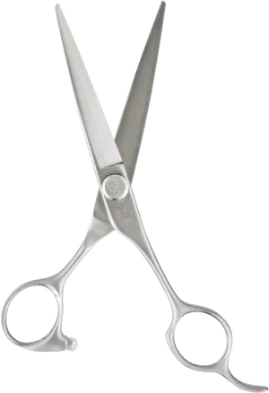 Professional Barber Scissors PNG Image