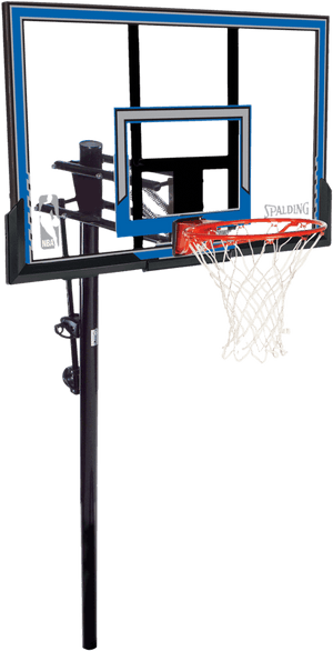 In Ground Basketball Hoop Clipart , Png Download - 50 Spalding Polycarbonate, Transparent Png PNG image with transparent background