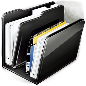 Professional Black Folder Icon Png 17 PNG Image