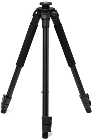 Professional Black Tripod Stand PNG Image