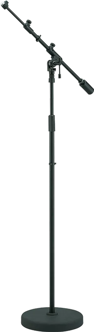 Professional Boom Microphone Stand PNG Image