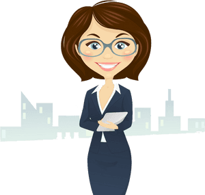 Transparent Professional Woman Clipart - Business Woman Cartoon Png, Png Download PNG image with transparent background