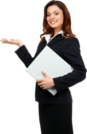 Transparent Business Woman Standing Png - Transparent Background Business Woman Png, Png Download PNG image with transparent background