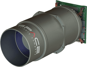 Professional Camera Lens Component PNG image with transparent background