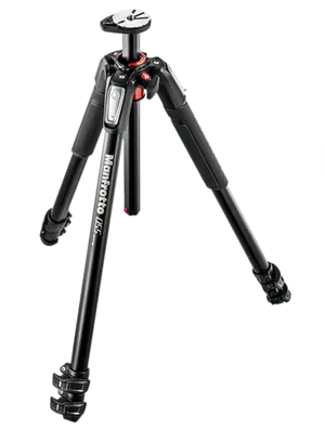 Professional Camera Tripod Standing PNG Image