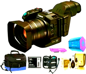 Transparent Professional Video Camera Png - Canon Xc10 4k Professional Camcorder, Png Download PNG with transparent background