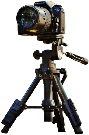Camera Et Tripod Png, Transparent Png PNG with transparent background