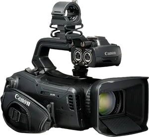 Professional Canon Camcorder PNG Image