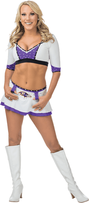 Baltimore Ravens Wallpaper Hd Photo - Baltimore Ravens Cheerleader Jamie, HD Png Download PNG image with transparent background