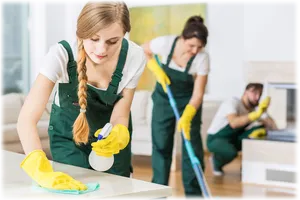 Professional Cleaning Teamat Work Melbourne PNG Image