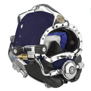 Professional Diving Helmet PNG Image