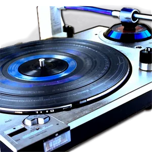 Professional Dj Turntable Png Mpc PNG Image