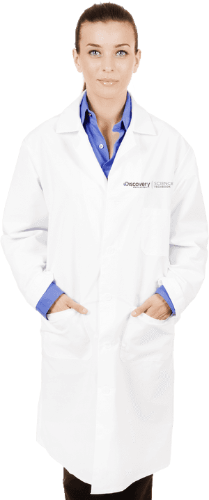 Lab Coat Png File - Scientist Lab Gown Png, Transparent Png PNG with transparent background