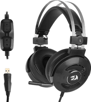 Professional Gaming Headsetwith Inline Controls PNG