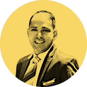 Professional Gentleman Portrait PNG image with transparent background