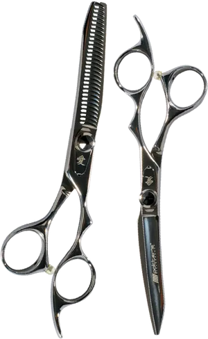 Professional Hairdressing Scissors PNG Image