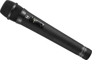 Professional Handheld Microphone PNG Image