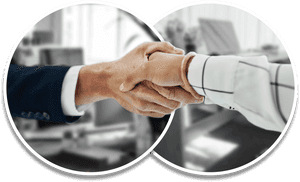 Professional Handshake Agreement PNG image with transparent background