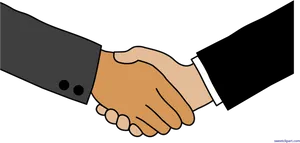 Professional Handshake Agreement.png PNG Image