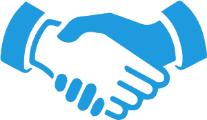 Professional Handshake Icon PNG with transparent background