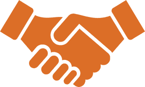 Professional Handshake Icon PNG with transparent background