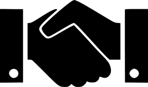 Professional Handshake Icon PNG