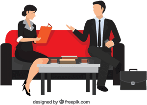 Png Images Free Download - Job Interview Cartoon Transparent, Png Download PNG