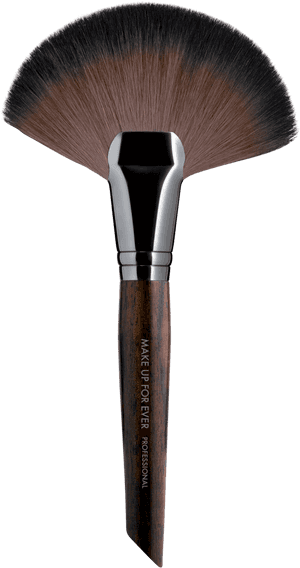 Alt Make Up For Ever Powder Fan Brush Large - Mufe Powder Fan Brush, HD Png Download PNG