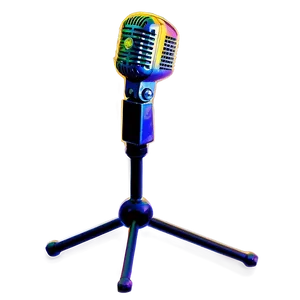 Professional Microphone On Stand Png Rju PNG Image