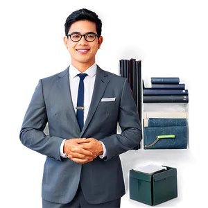 Professional Office Suit Png Dkb PNG Image