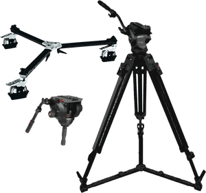 Tripod Kits / Heads / Dolly - Survey Tripod Wheels, HD Png Download PNG with transparent background