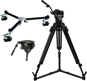 Professional Photography Tripodand Boom Arm PNG Image