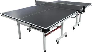 Professional Ping Pong Table PNG Image