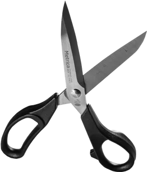 Professional Stainless Steel Scissors PNG Image