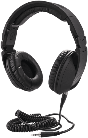 Professional Studio Headphones PNG