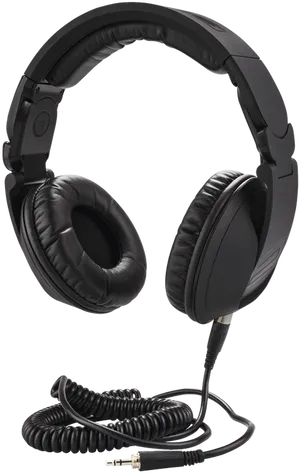 Professional Studio Headphones PNG Image