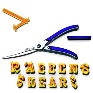 Professional Tailor's Shears Png Mns PNG Image