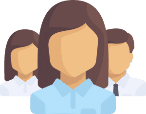 Professional Team Avatar PNG image with transparent background