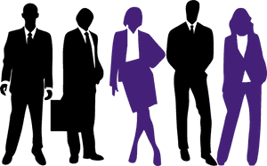 Standing,human Behavior,management - Business Woman Icon Png, Transparent Png PNG with transparent background