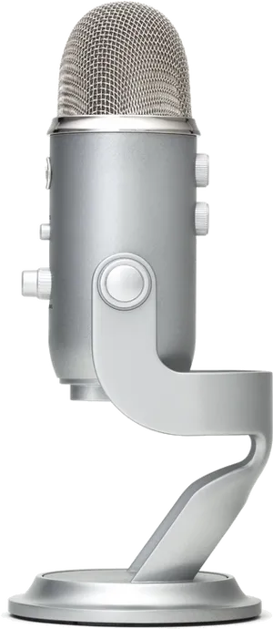 Professional U S B Microphone PNG Image