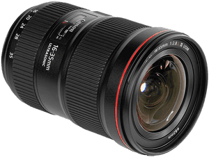 Professional Wide Angle Lens PNG image with transparent background