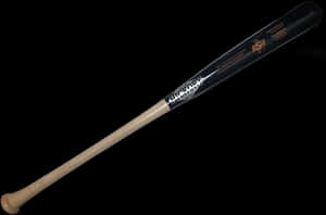 Professional Wooden Baseball Bat PNG image with transparent background