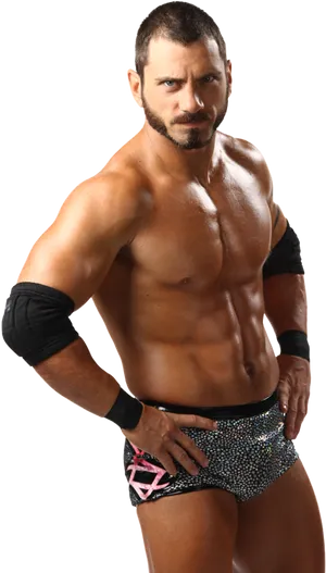 Professional Wrestler Pose Aries PNG Image