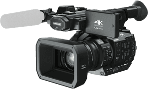 Video Cameras Professional Video Camera 4k Resolution - Panasonic Ux90, HD Png Download PNG with transparent background