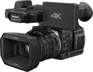 Professional4 K Video Camera Panasonic PNG Image