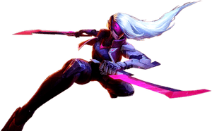 Project Katarina Skin Splashart Render Png Image - League Of Legends Katarina Png, Transparent PNG with transparent background