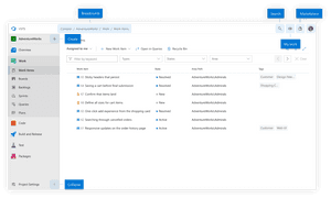 Project Management Software Interface PNG image with transparent background