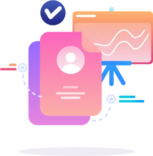 Project Management Tools Illustration PNG Image