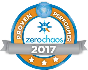 Proven Performer Zero Chaos Award2017 PNG Image